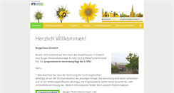 Desktop Screenshot of buerger-energiegenossenschaft.de